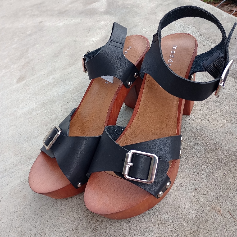 Madden girl chunky heels